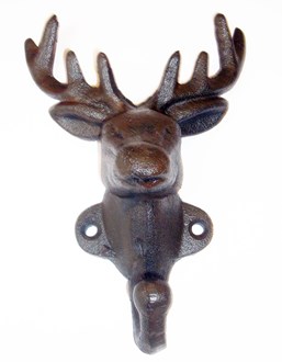 Cast Iron Deer Hook. Sold out, due June